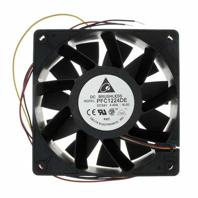 PFC1224DE-6L52 FAN AXIAL 120X38MM 24VDC WIRE