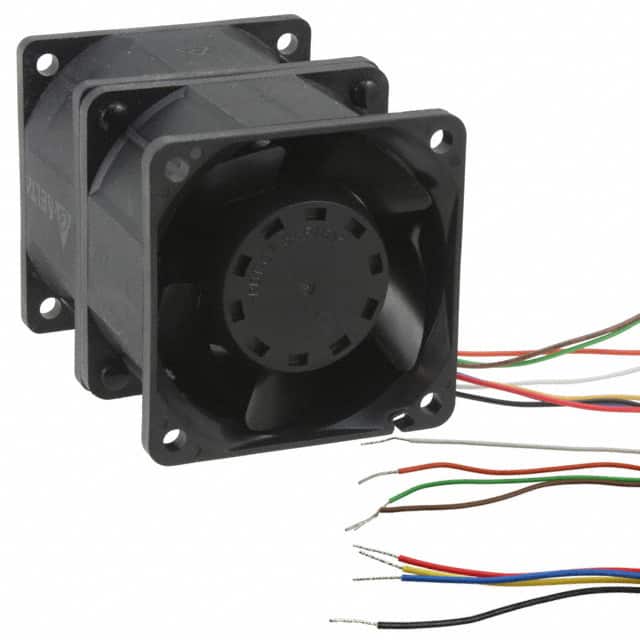 GFC0612DW-F00 FAN AXIAL DUAL 60X76MM 12VDC