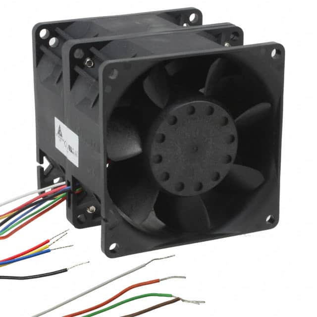 GFC0812DW-F00 FAN AXIAL DUAL 80X76MM 12VDC