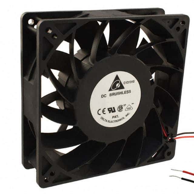 FFB1324VHE-B FAN AXIAL 127X38MM 24VDC WIRE