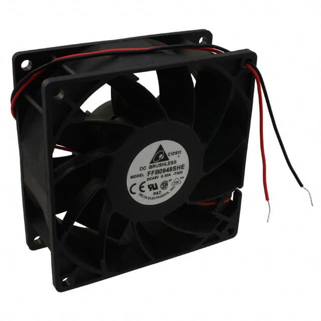 FFB0948SHE-T500 FAN AXIAL 92X38MM 48VDC WIRE