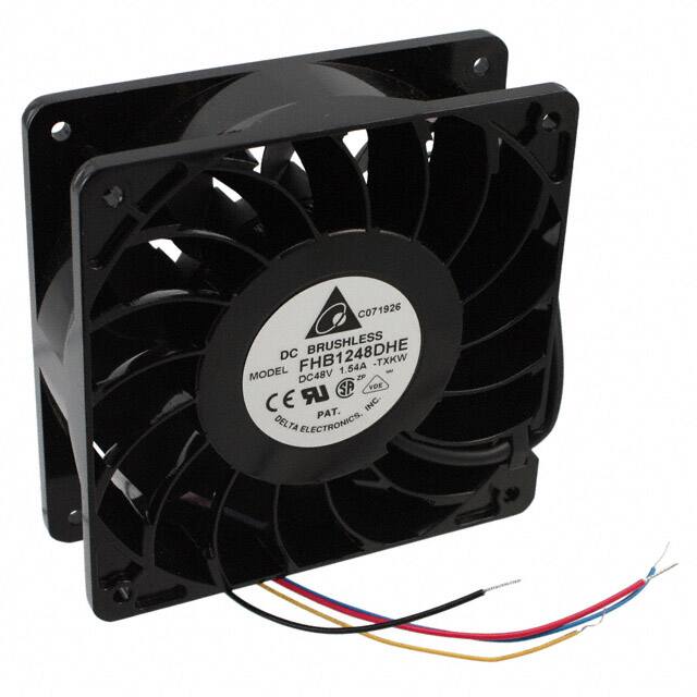 FHB1248DHE-TXKW FAN AXIAL 120X38MM 48VDC WIRE