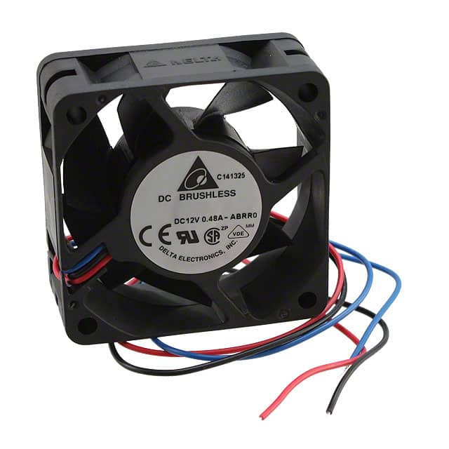 AFB0612EH-ABRR0 FAN AXIAL 60X25.4MM 12VDC WIRE