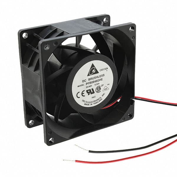 PFB0848GHE FAN AXIAL 80X38MM 48VDC WIRE