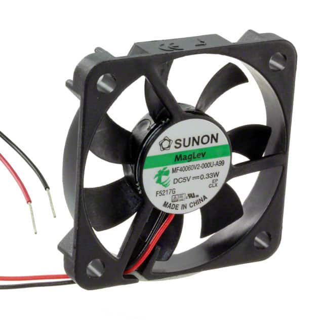 MF40060V2-000U-A99 FAN AXIAL 40X6.9MM 5VDC WIRE