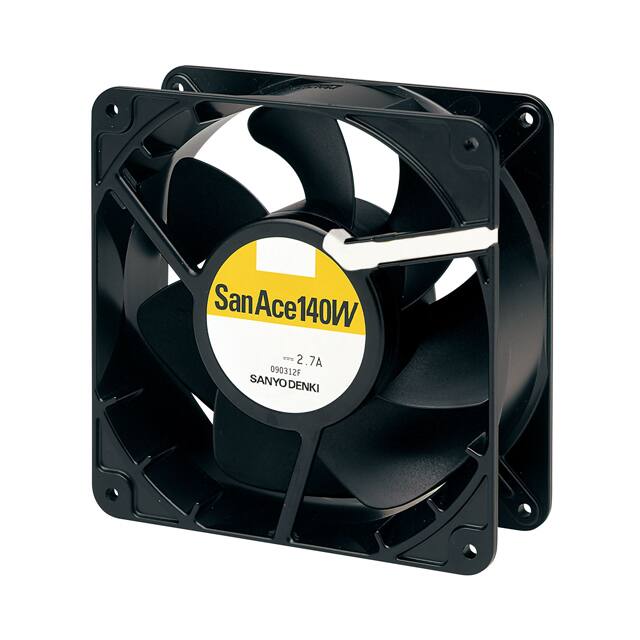 9WB1412S502 FAN AXIAL 140X51MM 12VDC WIRE