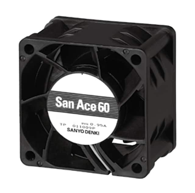 9GV0612H102 FAN AXIAL 60X38MM 12VDC WIRE