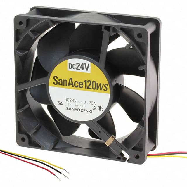 9WS1224H101 FAN AXIAL 119X38MM 24VDC WIRE