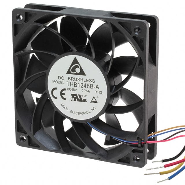 THB1248B-AXHG FAN AXIAL 120X25.4MM 48VDC WIRE