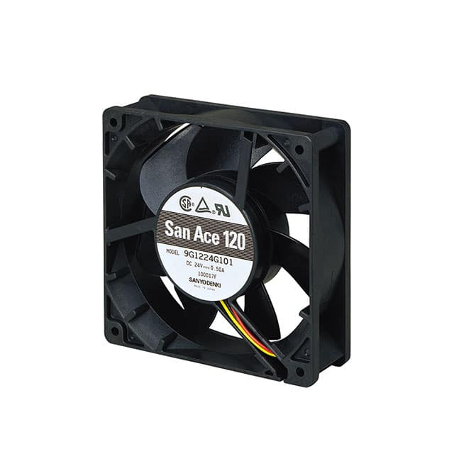 9G1212P1G04 FAN AXIAL 120X38MM 12VDC WIRE