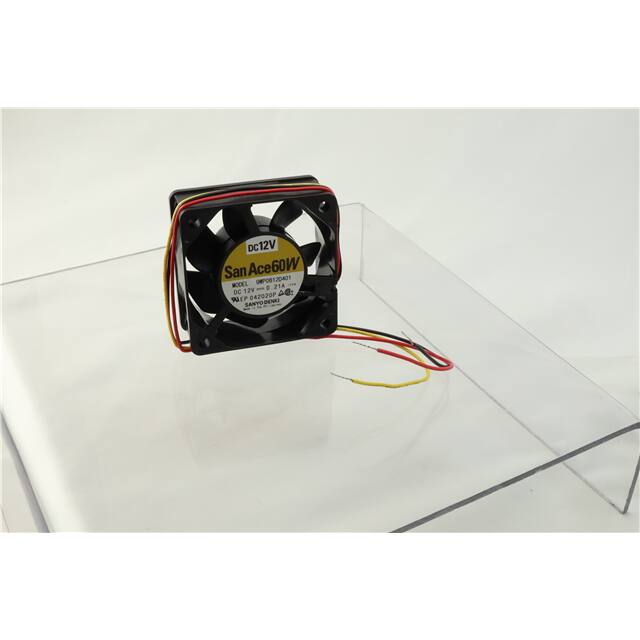 9WP0612D401 FAN AXIAL 60X25MM 12VDC WIRE