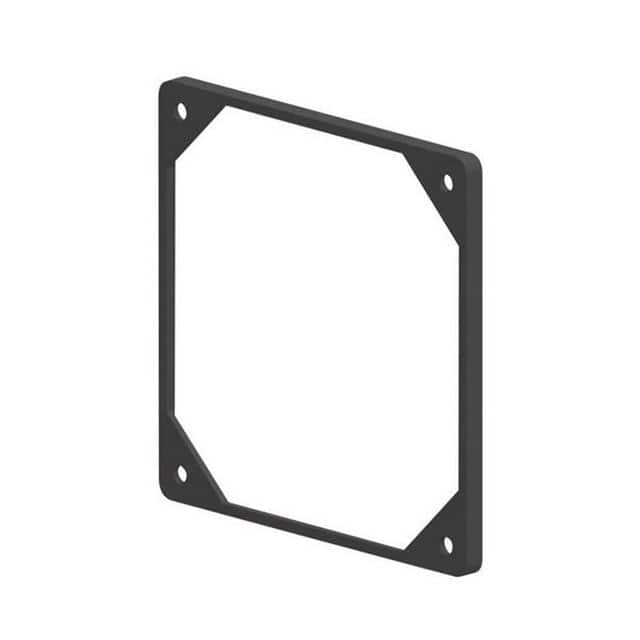 FGA-80 FAN GASKET BLACK 80MM