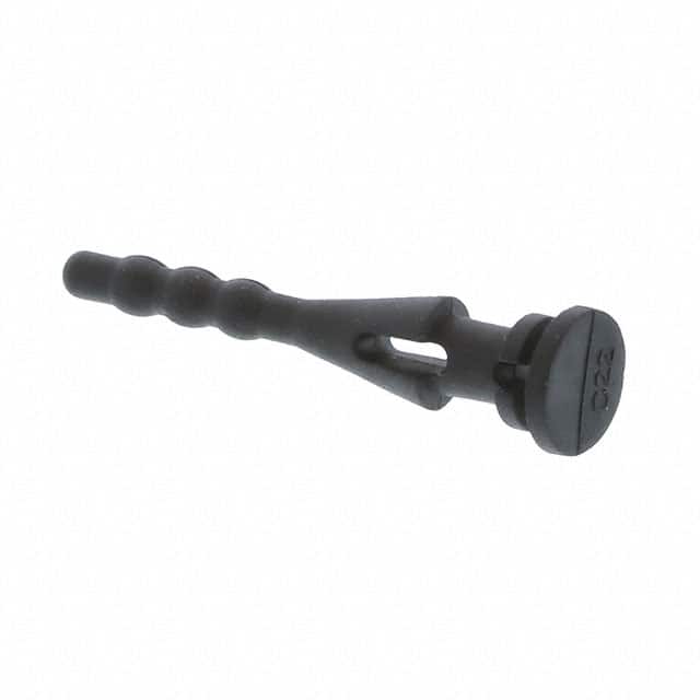 F-349-C6050 SCREW GROMMET THERMOPLASTIC BLK