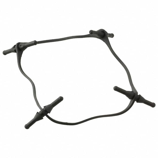 FMG-2 FAN MNT GASKET BLACK 80MM