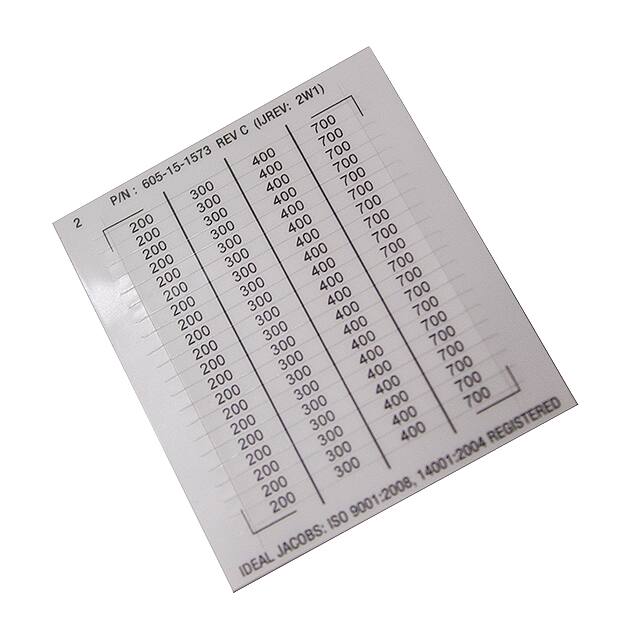 605-15-1573 CONNECTOR LABEL, RT