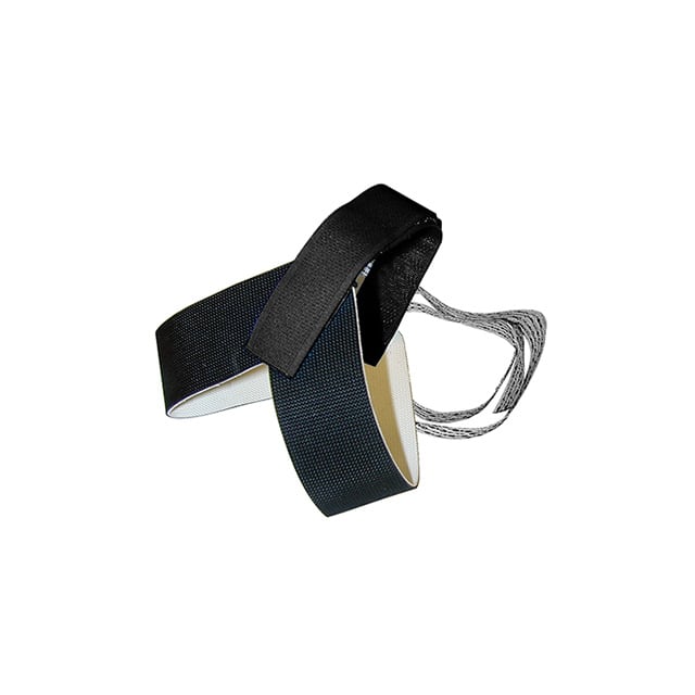 HG1360-XL XL HEEL STRAP, 1 MEG, BLACK