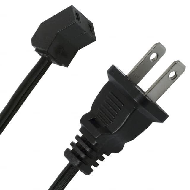07145-SP024 POWER CORD W/PLUG FAN 45DEG 24"