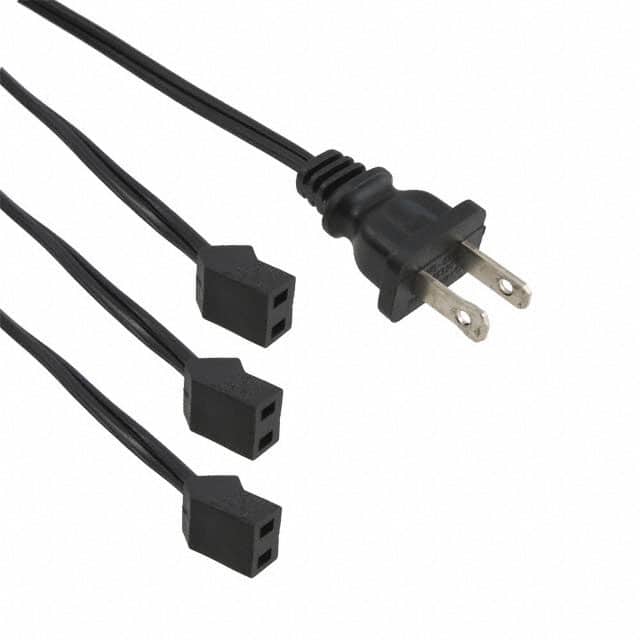 C45-3DC-72P FAN CORD 45DEG 3POS 72" AC PLUG