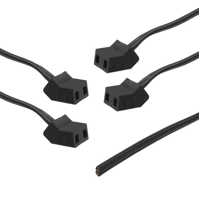 C45-4DC FAN CORD 45DEG 4POS 24"