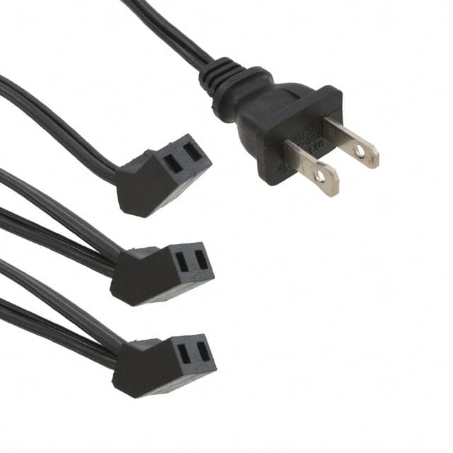 C45-3DCP FAN CORD 45DEG 3POS 24" AC PLUG