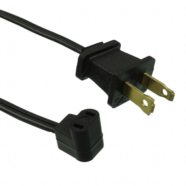 HP50-72P 90DEG FAN CORD 72" NEMA 1-15P