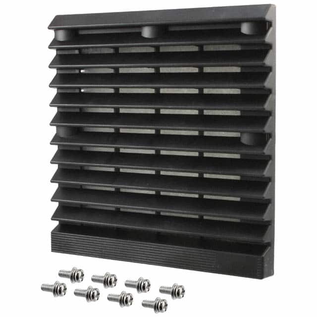 LFG120B FAN GUARD LOUVERED 120MM BLACK