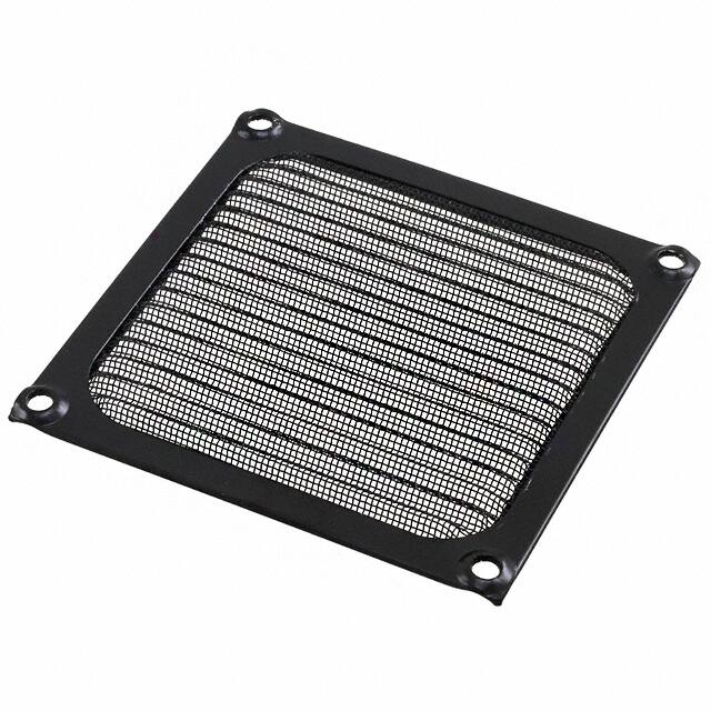 06362-B FAN FILTER ANODIZED BLACK 92MM