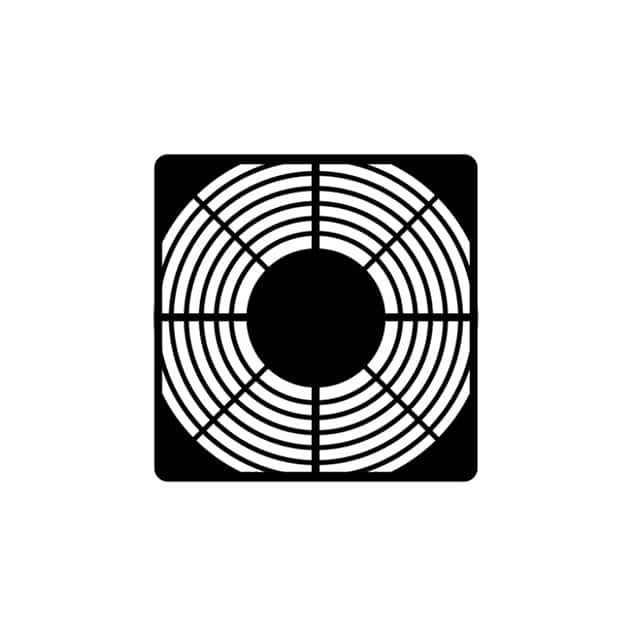 G127POG FAN GUARD PLASTIC 127MM PUSH ON