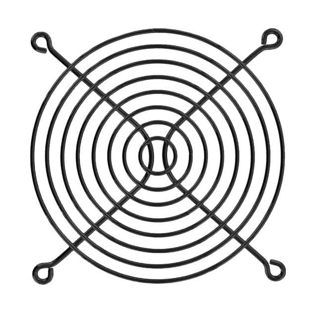 08130-02 FAN GUARD 120MM METAL BLACK