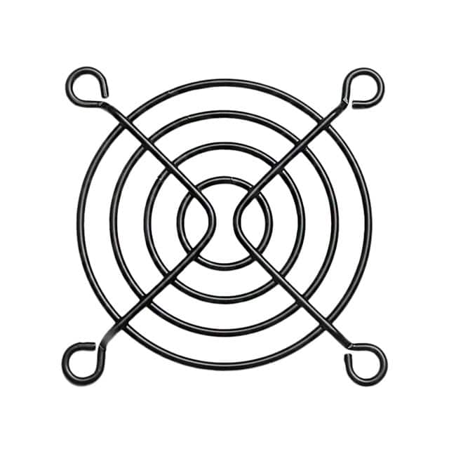 SC60-W2B 60MM FAN GUARD BLACK