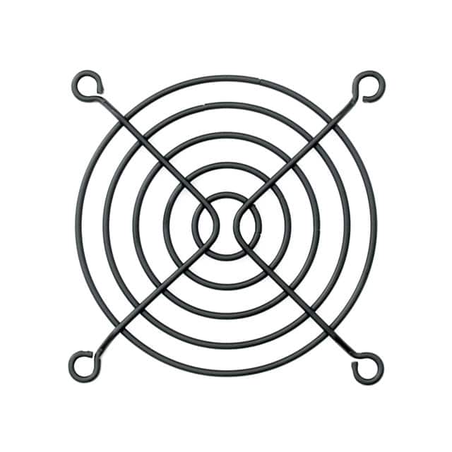 SC80-W2B 80MM FAN GUARD BLACK