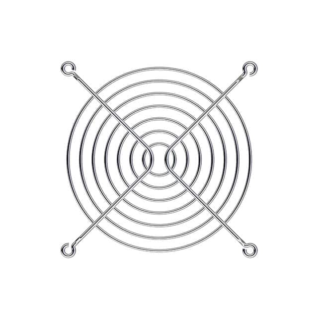 SC120-W13 120MM FAN GUARD NICKEL CHROME