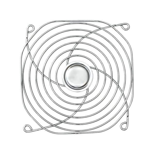 SC120-W6 120MM FAN GUARD NICKEL CHROME