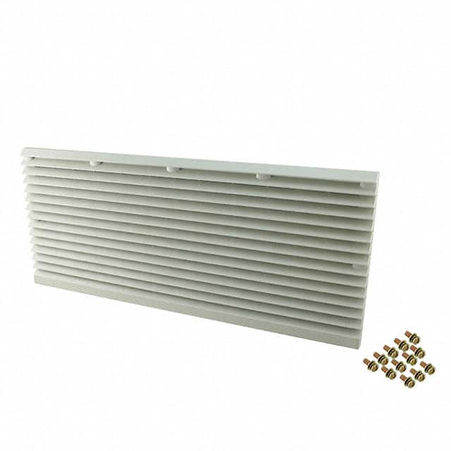 PFG-12X3N FAN GUARD LOUVERED RAL7032