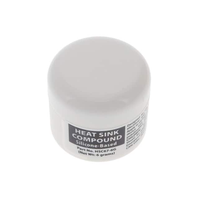 HSC67-6G SILICONE HEAT SINK COMPOUND SQUE