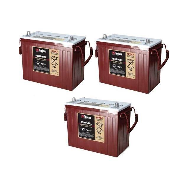 BU800 51BT 36 VOLTS 3 PACK Replacement for Nilfisk-Advance