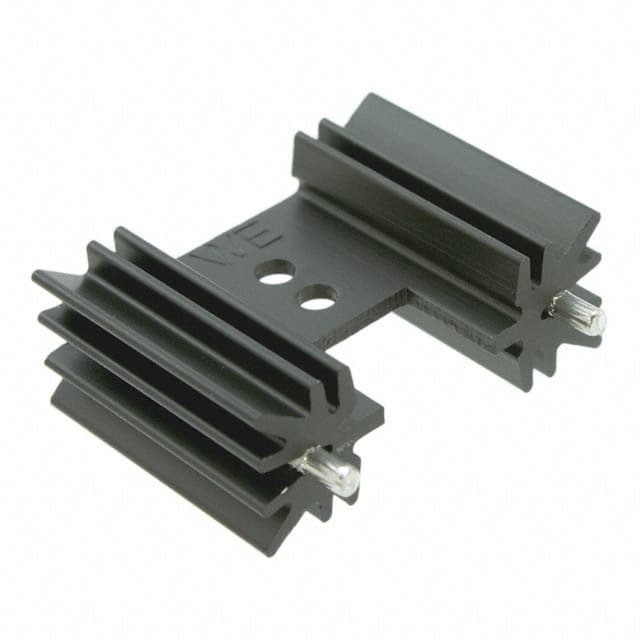 637-10ABPE HEATSINK TO-220 VERT MT BLK 1"
