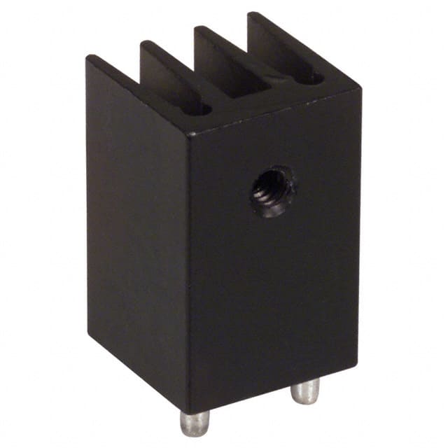 581002B02500G HEATSINK TO-220 PWR BLK W/PINS