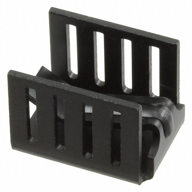 6236BG HEATSINK TO-220 CLIP-ON BLACK