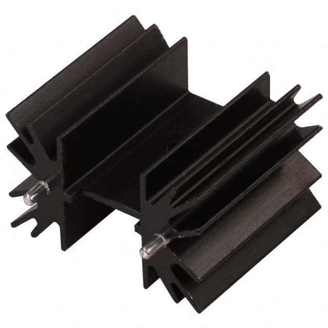 529801B02500G HEATSINK TO-218 W/PINS 1.5"TALL