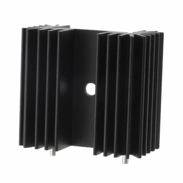 6398BG HEATSINK TO-220 PIN BLACK
