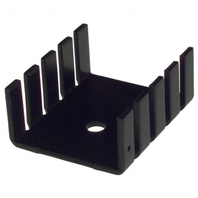 530614B00000G HEATSINK TO-220 4.5W H=.5" BLK