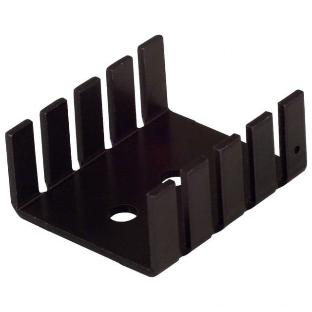 530613B00000G HEATSINK TO-220 BLACK 1.18"