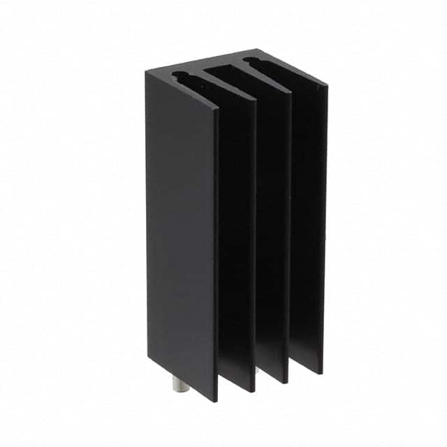 E2A-T247-38E BLACK ANODIZED HEATSINK