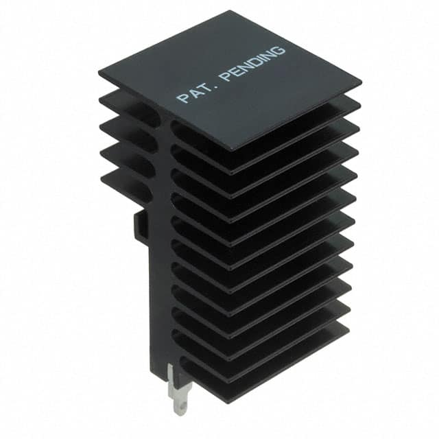 CR101-25AE ALUMINUM HEATSINK 25MM BLK ANODI