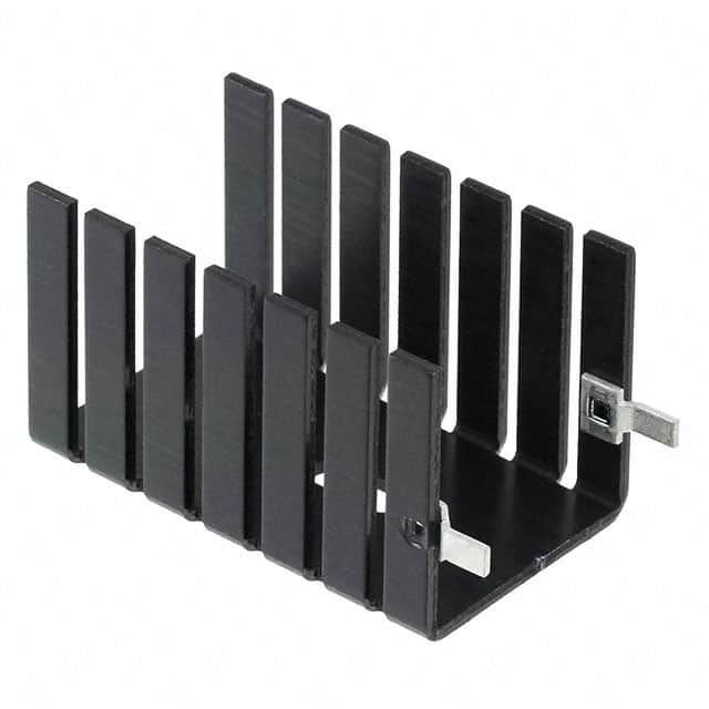 590302B03600G HEATSINK TO-220 CLIP-ON BLACK