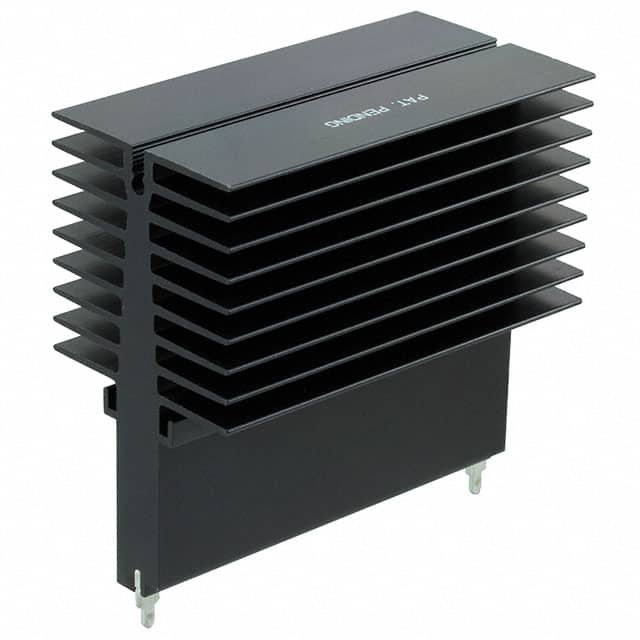 CR401-75AE ALUMINUM HEATSINK 75MM BLK ANODI