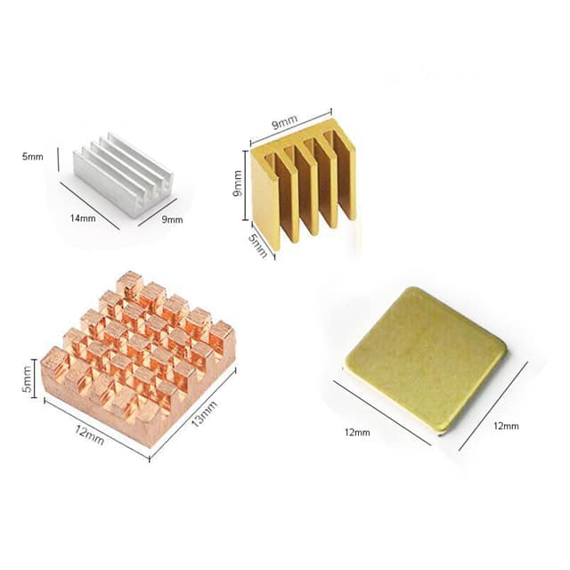 RAS-HS-C HEATSINK RASPBERRY PI ALUM/COP