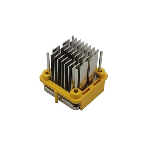 UNI-H19051-21W/2.6Y A1 AL HEAT SINK 19X19X21MM WITH ELL