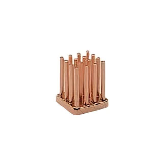 MBH14002-09P/CU/2 CU HEAT SINK 14X14X9MM WITH PIN